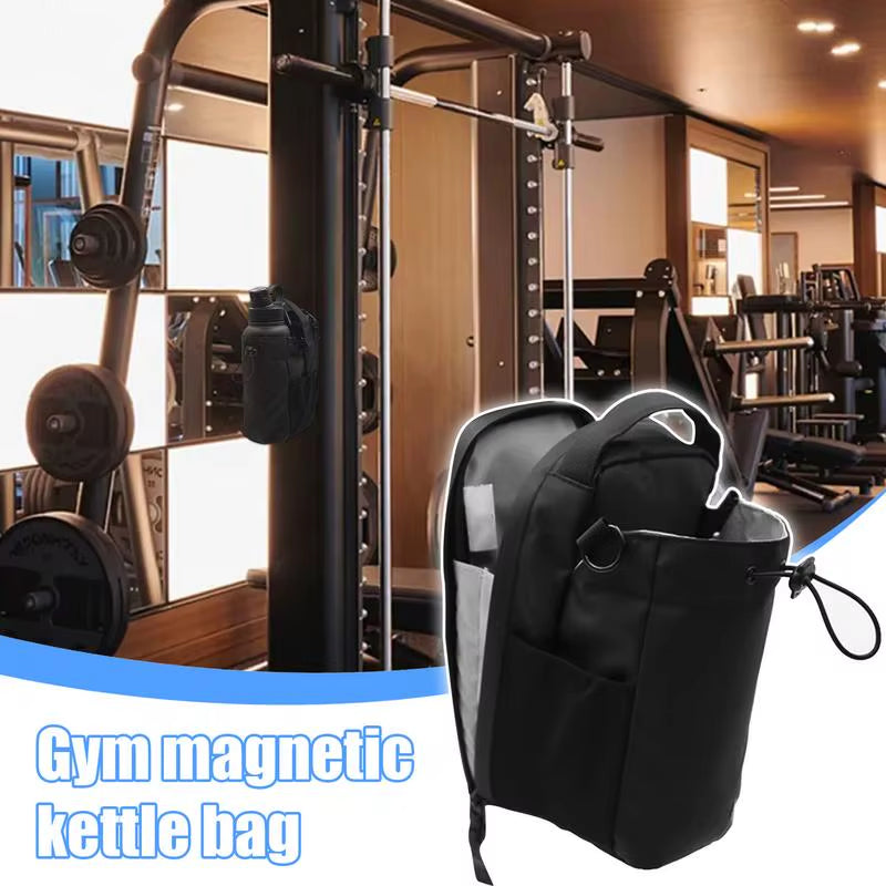 Crossborder New Sport Water Bottle Bag Magnetic Absorption Fitness Gym Magnetic Portable Water Bottle Bag