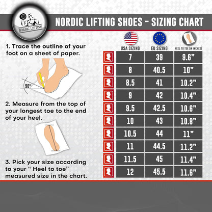 Powerlifting Shoes for Heavy Weightlifting - Men'S Squat Shoe - MEGIN