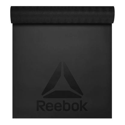 Reebok 5Mm Sure-Grip Fitness Mat, Ultimate Grip, Black