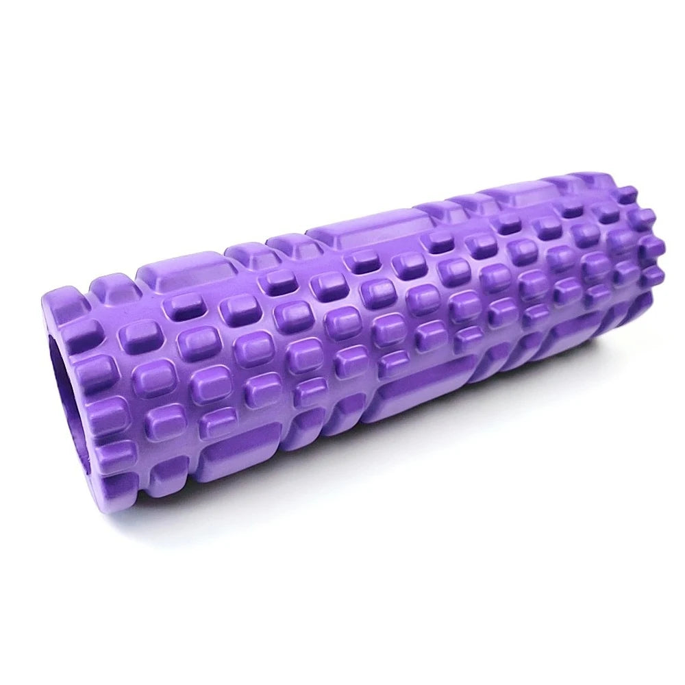 1Pc Foam Massage Roller, Hollow Yoga Column Fitness Equipment for Muscle Massage, Physiotherapy and Sports Rehabilitation, Rolle