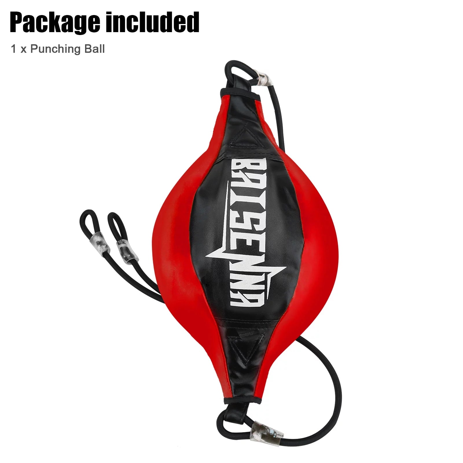 Double End Ball,  Boxing Speed Dodge Training Ball Leather Punch Bag Hanging Speed Ball for Gym Boxing Speed Training, Includes Cord, Stress Relief Exercise Equipment, Adult Teenagerss